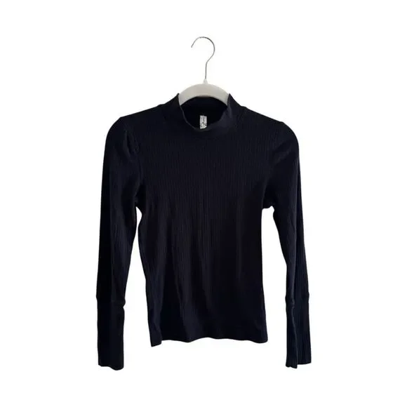 Intimately Free People The Rickie Turtleneck Top S - Picture 2 of 6